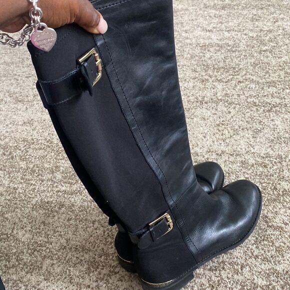 Issac Mizrahi Isamit Riding Boots 8 - Picture 2 of 10